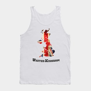 Vintage United Kingdom Flag Tank Top